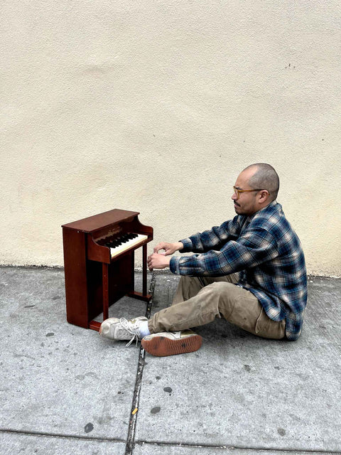 Wooden Children's Toy Upright Piano