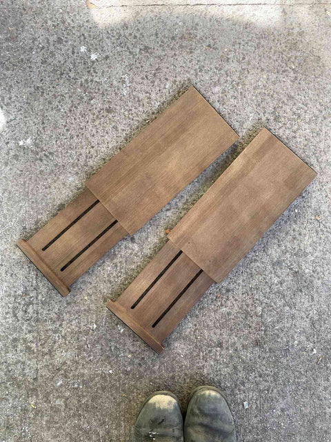 Wooden Drawer Dividers (we have 2!)