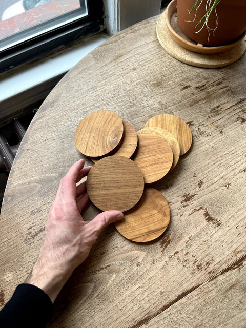 Wooden Drink Coasters