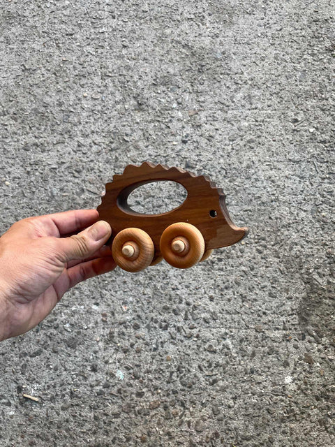Wooden Hedgehog Toy