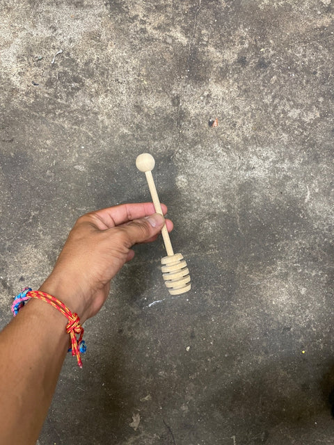 Wooden Honey Dipper