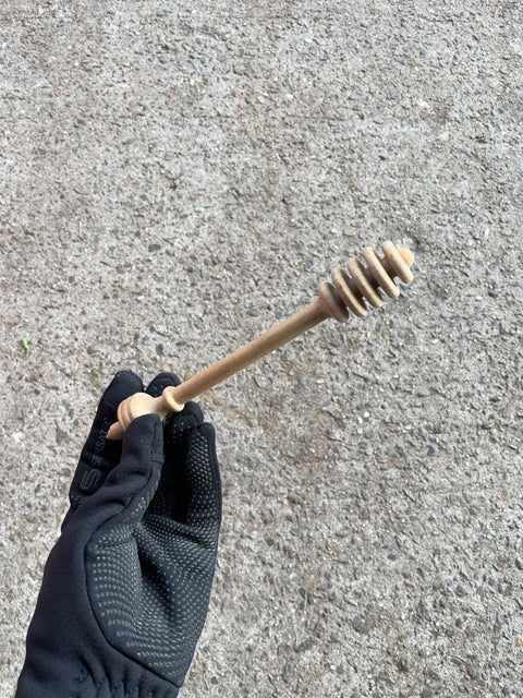 Wooden Honey Dipper