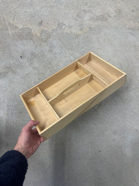 Wooden Organizer, 17x10"
