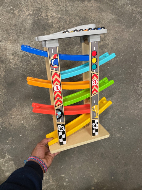 Wooden Race Track Toy