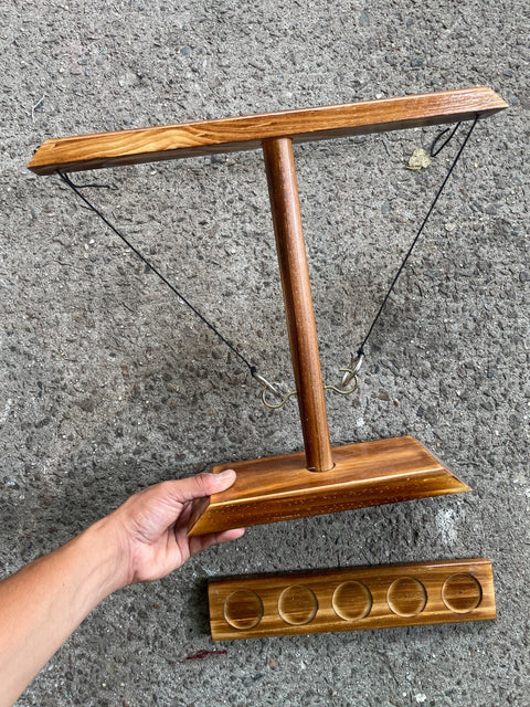Wooden Ring Toss Game