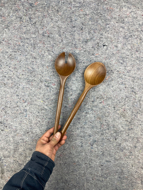 Wooden Salad Spoon Set