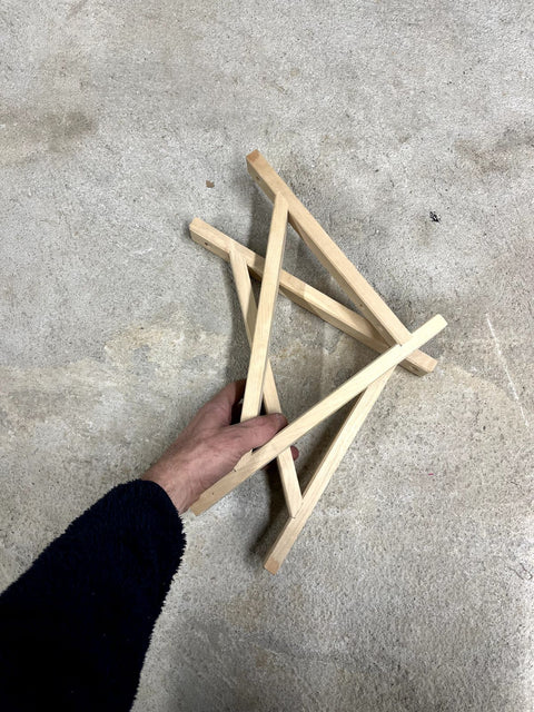 Wooden Shelves Brackets, 11"
