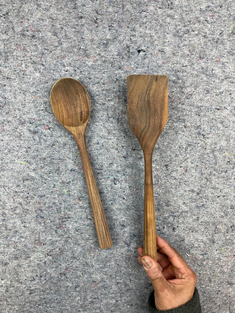Wooden Spatula And Spoon Set