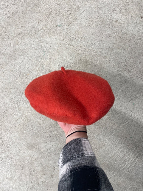 Wool Red Beret