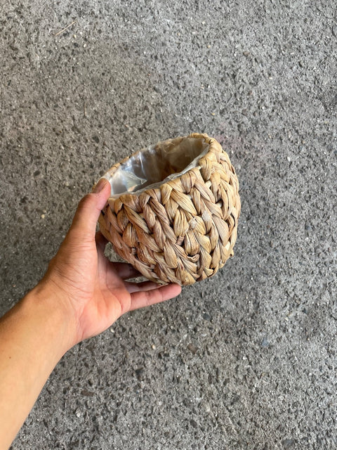 Woven Basket Planter
