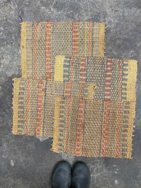 Woven Colorful Striped Placemats
