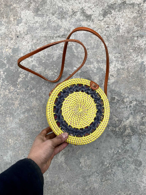 Woven Crossbody Bag