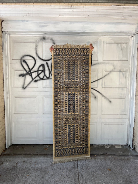Woven Rug Runner, 63x185"