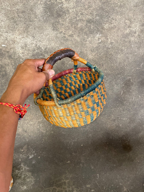 Woven Wicker Basket
