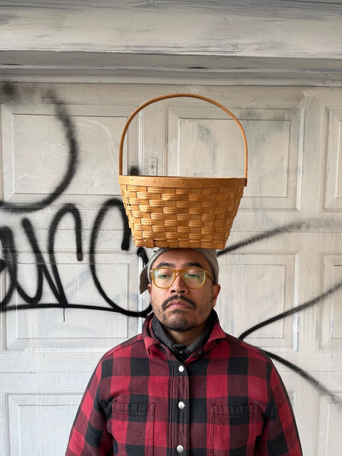 Woven Wicker Basket