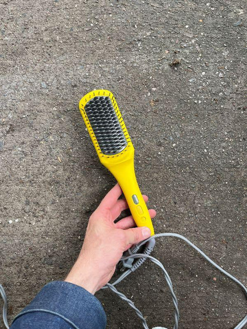 Yellow DryBar Straightening Brush