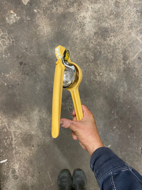 Yellow Lemon Squeezer