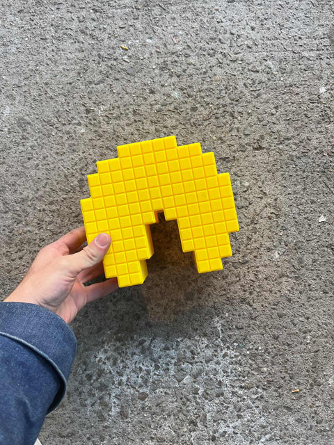 Yellow Pixel Art USB Powered Lamp