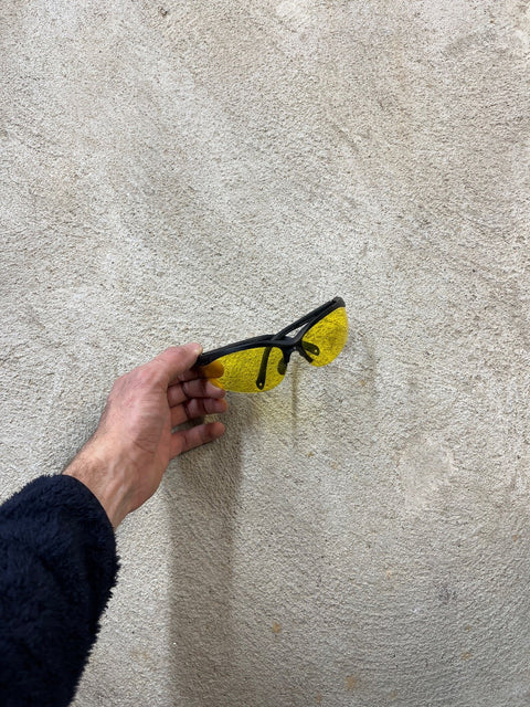 Yellow Tinted Safety Glasses
