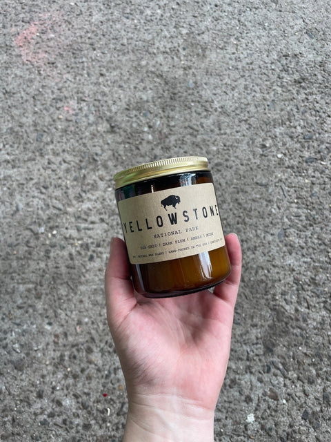 Yellowstone National Park Candle