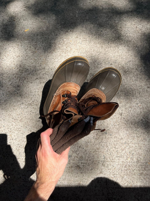 Your L.L.Bean Boots For The Supposedly Cold Winter Coming, Size US 9M