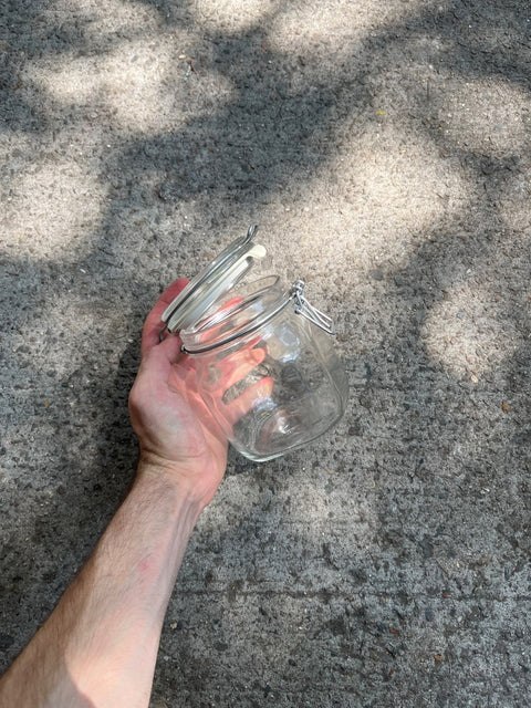 Your New Kitchen Glass Jar