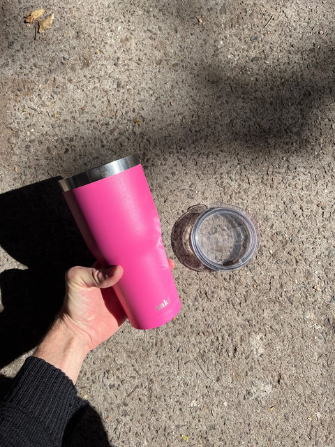 Zak! Pink Insulated Yeti Tumbler