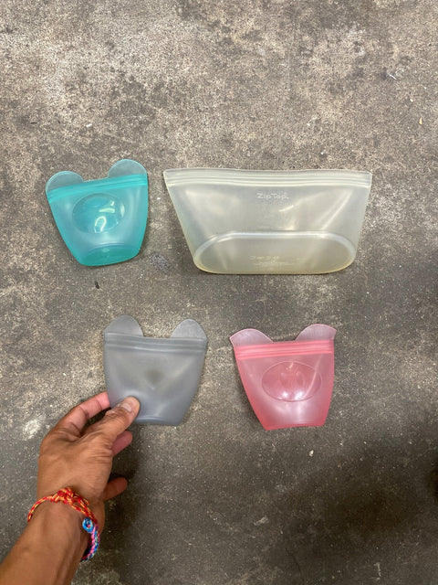 Zip Top Reusable Container Set