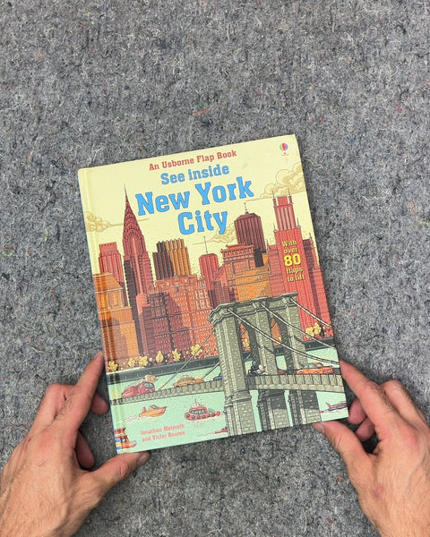 See Inside New York City Flip Book by Jonathan Melmoth and Victor Beuren