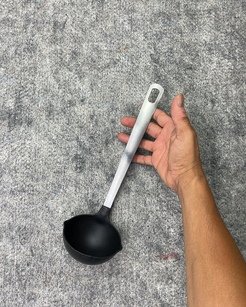 Black and White Ladle