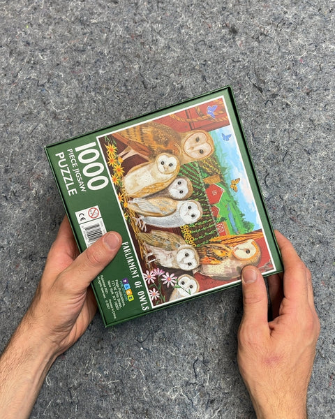 1000 Piece Jigsaw Puzzle Parliament of Owls