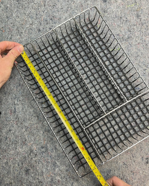 Metal Mesh Utensil Drawer Organizer, 10x13"