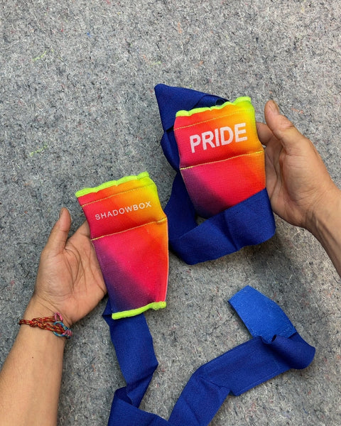 Another Pair Of Shadowbox Pride Hand Wraps, Sz M