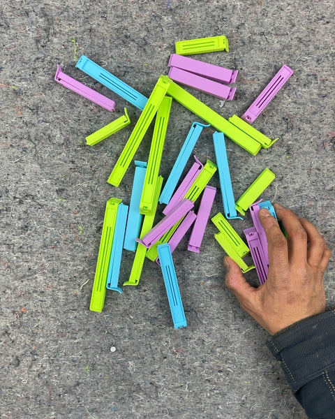 Bag Clips, Multi-Color, Set