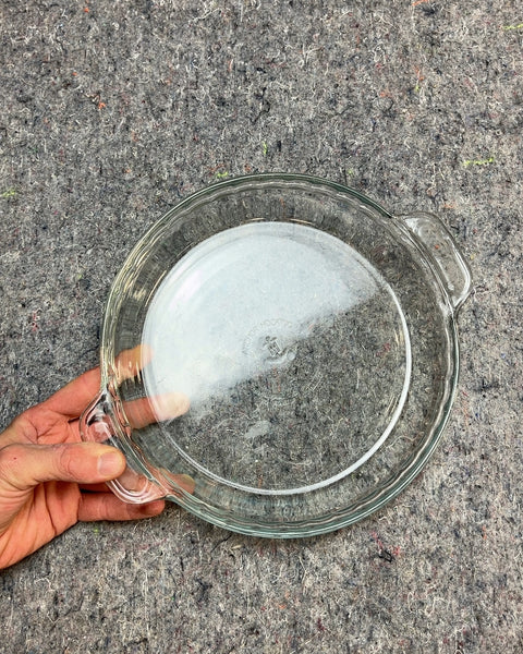 Anchor Hocking Glass Pie Dish, 9.5"