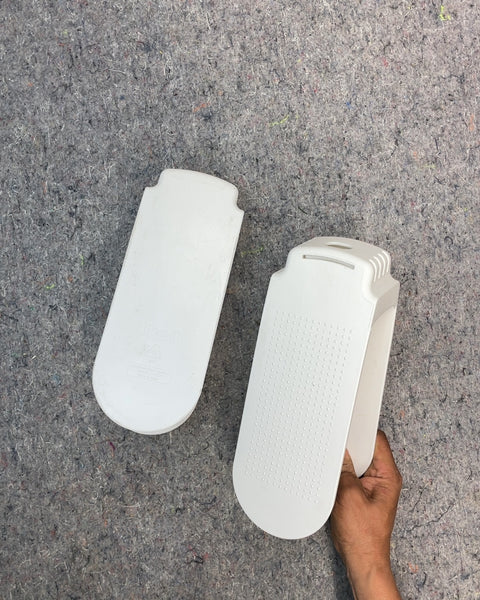 Another Another Like-It White Plastic Shoe Organizers