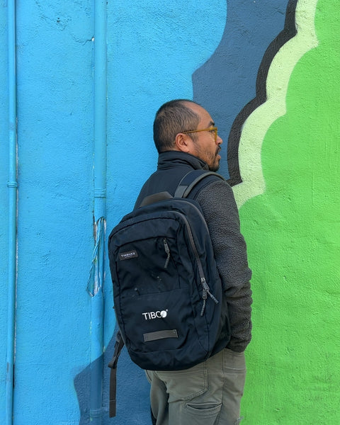 Timbuk2 Black Backpack with Tibco Logo