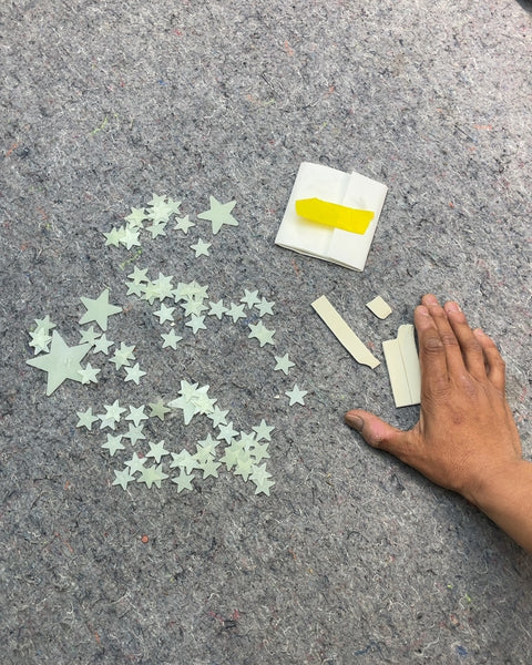 Glow in the Dark Star Wall Decals