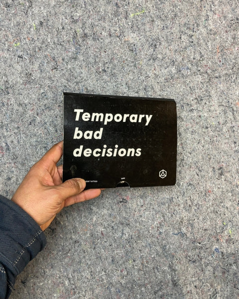 Temporary Bad Decisions Inkbox Temporary Tattoo Set