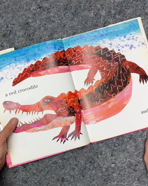 The Artist Who Painted a Blue Horse by Eric Carle