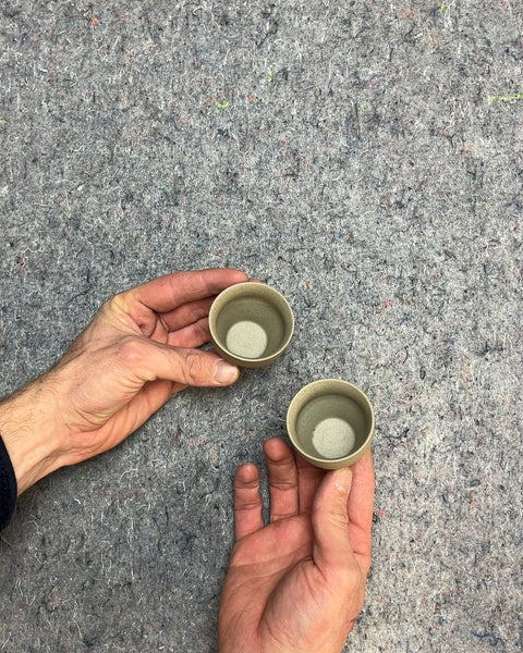 Two Small Ceramic Cups