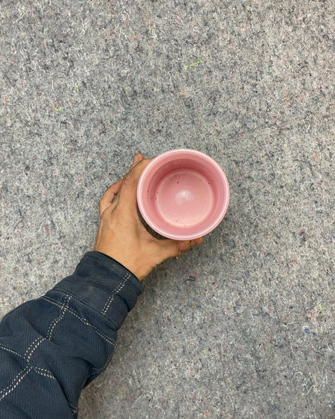 Pink Ceramic Planter