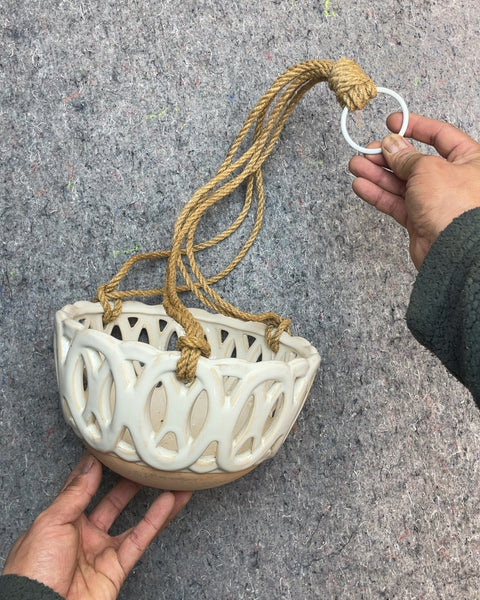 Beautiful Ceramic Hanging Planter