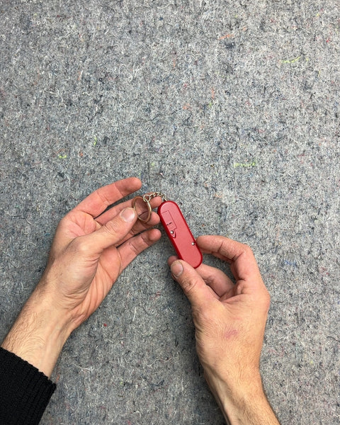 Red Personal Safety Alarm Keychain
