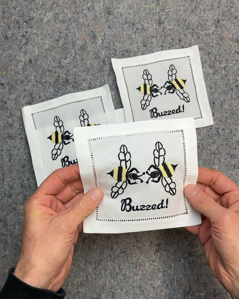 August Morgan Buzzed Bees Cocktail Napkins