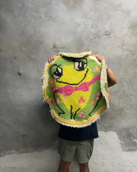 Frog Shaped Accent Rug That Smells Crazy Good, 28"