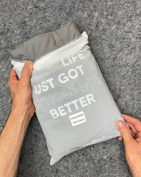 Brand New Grounding Co. Fitted Sheet, 182x213x33cm
