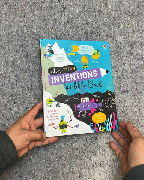 Usborne STEAM Inventions Scribble Book