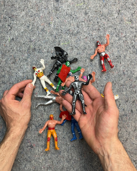 Lucha Libre Mexican Wrestler Action Figures