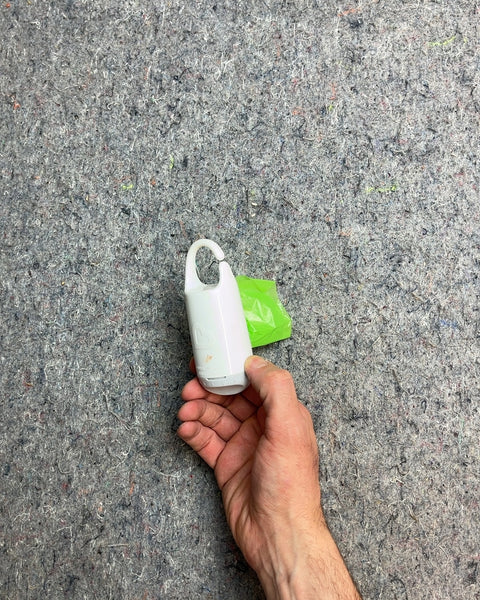 Pet Waste Bag Dispenser with Carabiner